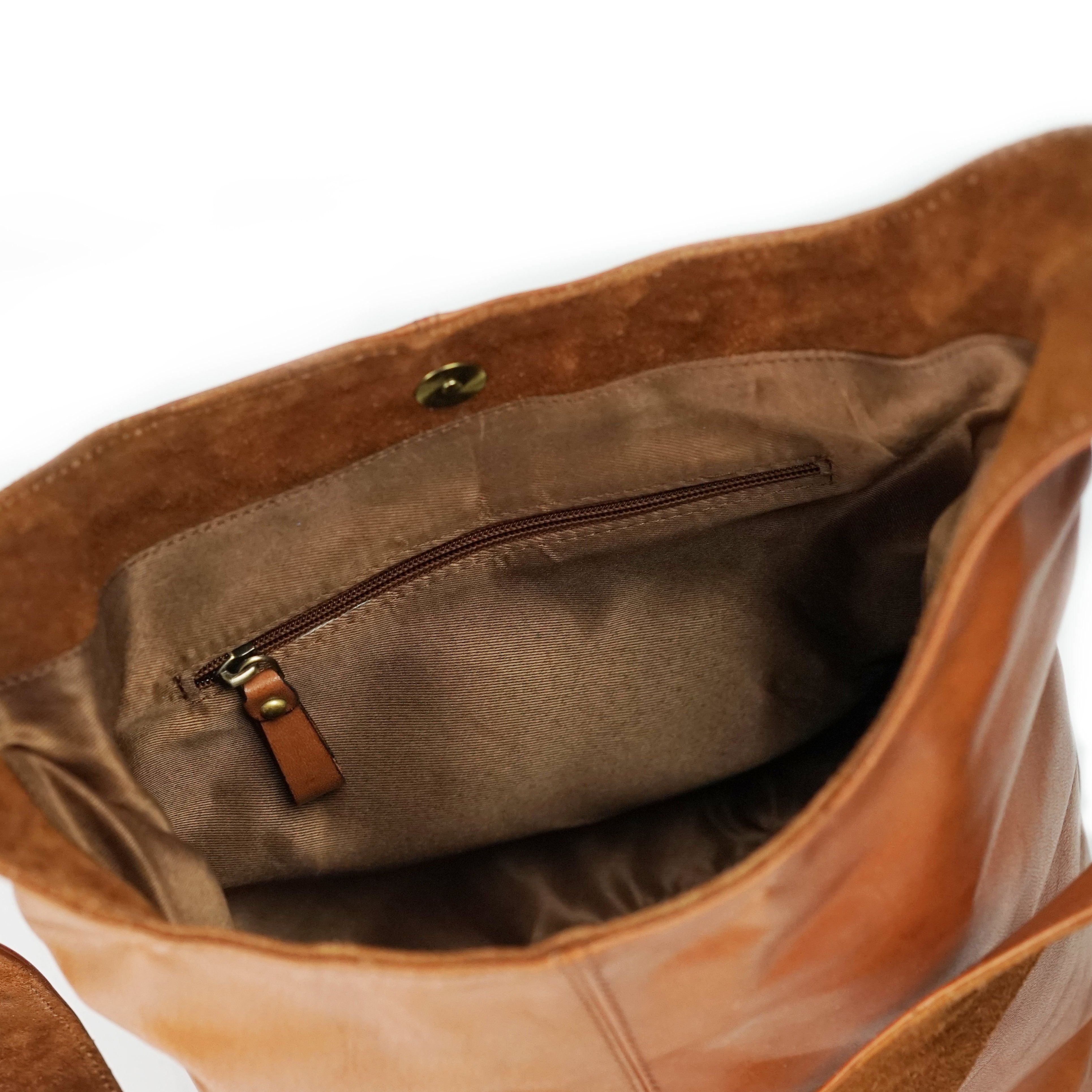 Leather Tote - Suvana
