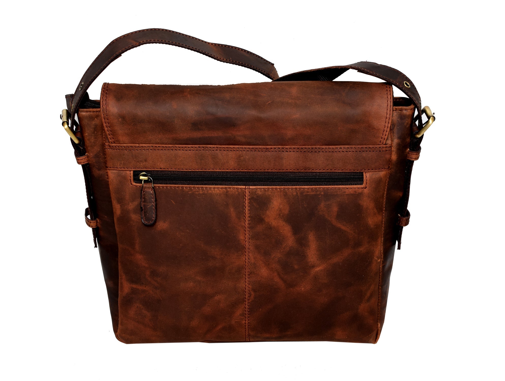 Leather Messanger Bag - Idiofa