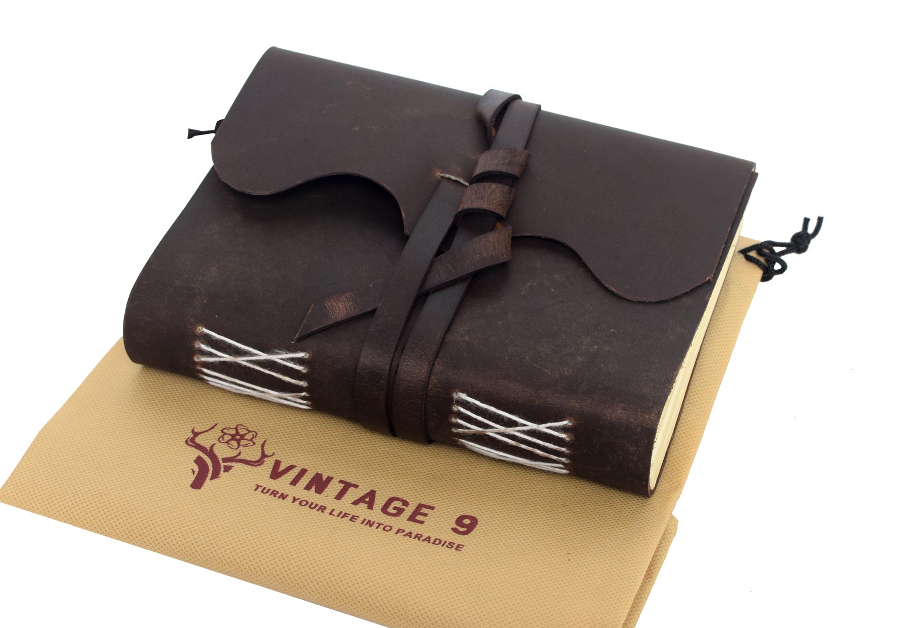 Vintage Leather Travel Journal - Willford