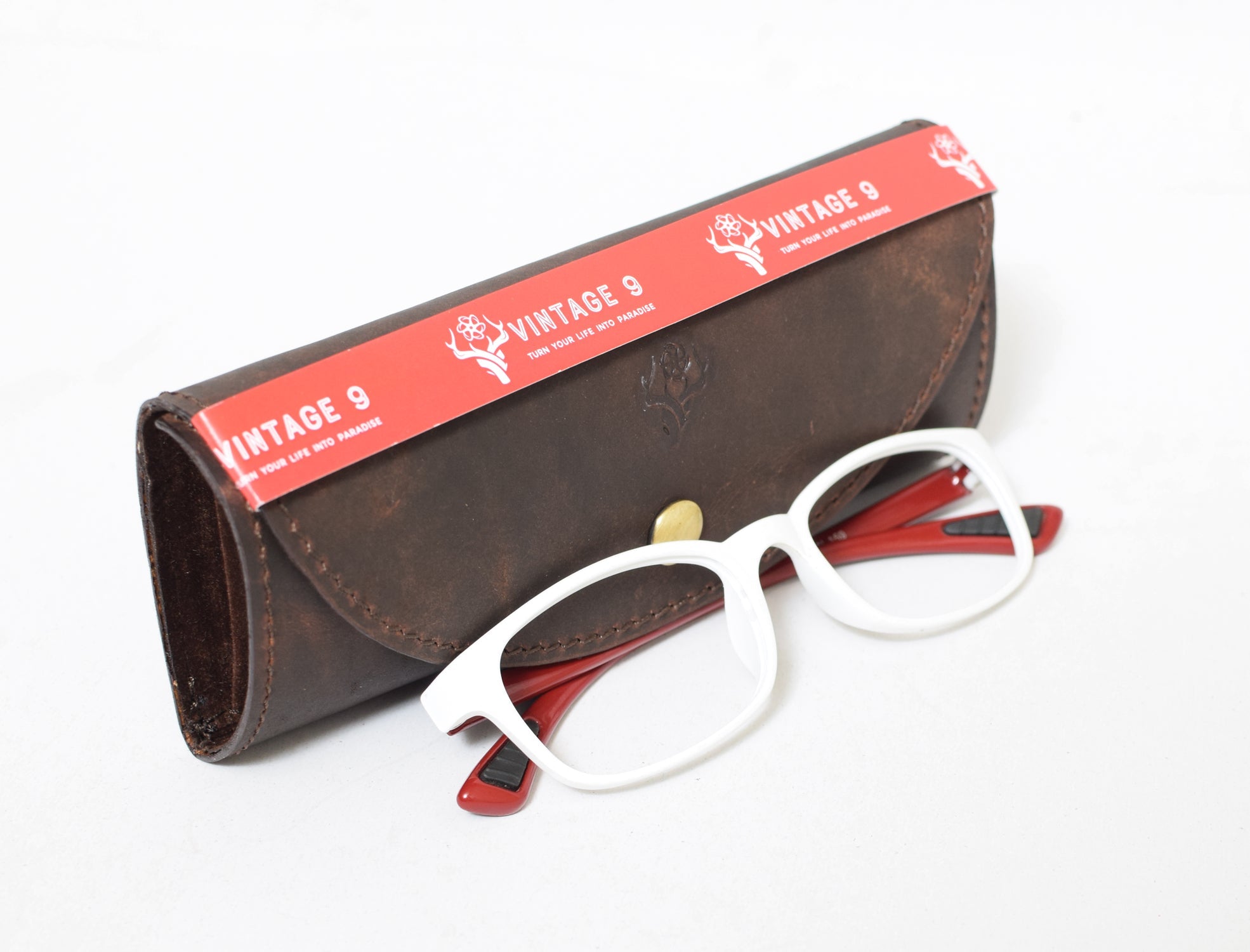 Leather Sunglass Bag - Airmen