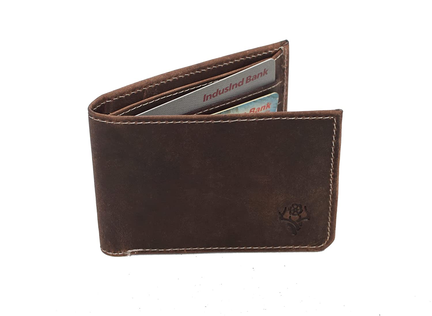 Vintage Leather Mens Wallet Slim Bi-Fold - Harrow