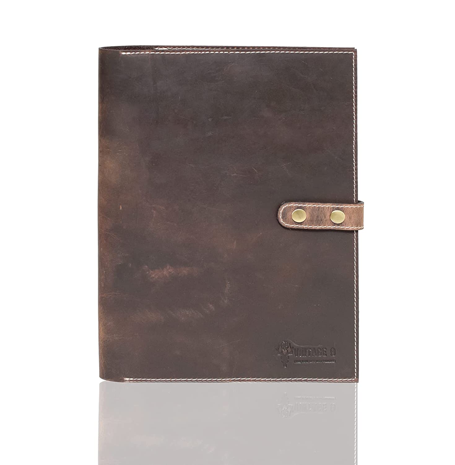 Leather A4 Notebook Cover - Queensland