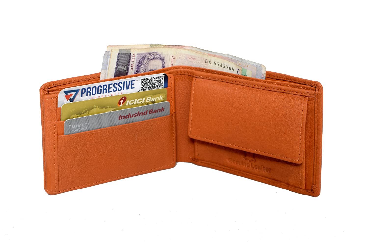 Leather Wallet - Raxton Tan Combo