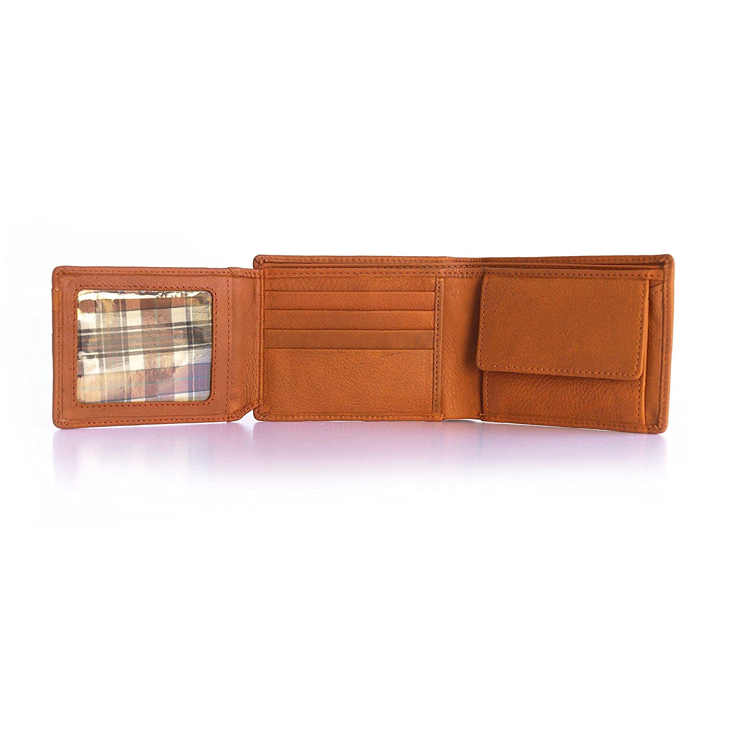 Leather Wallet - Raxton Tan Combo