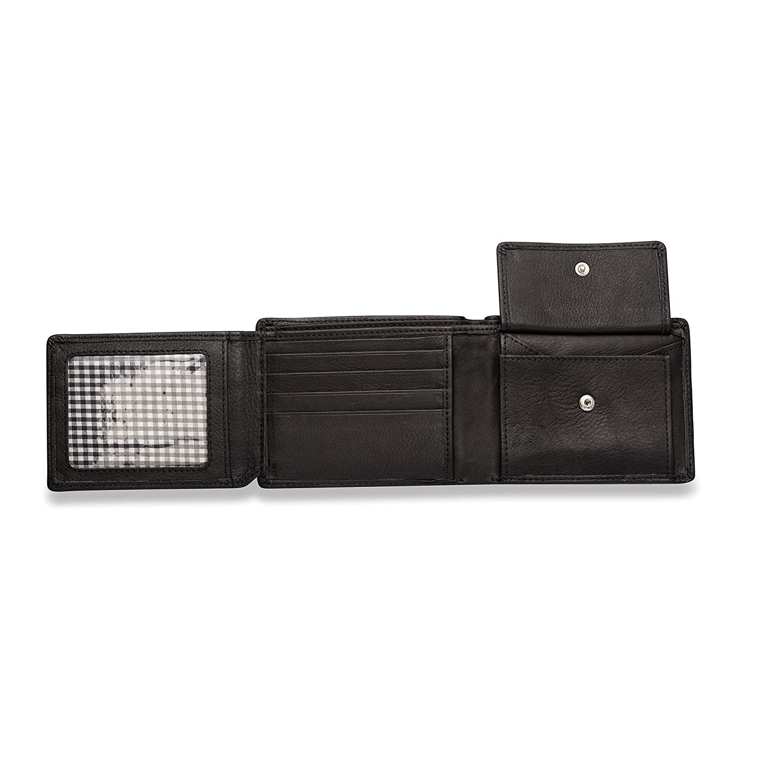 Leather Wallet - Raxton Black