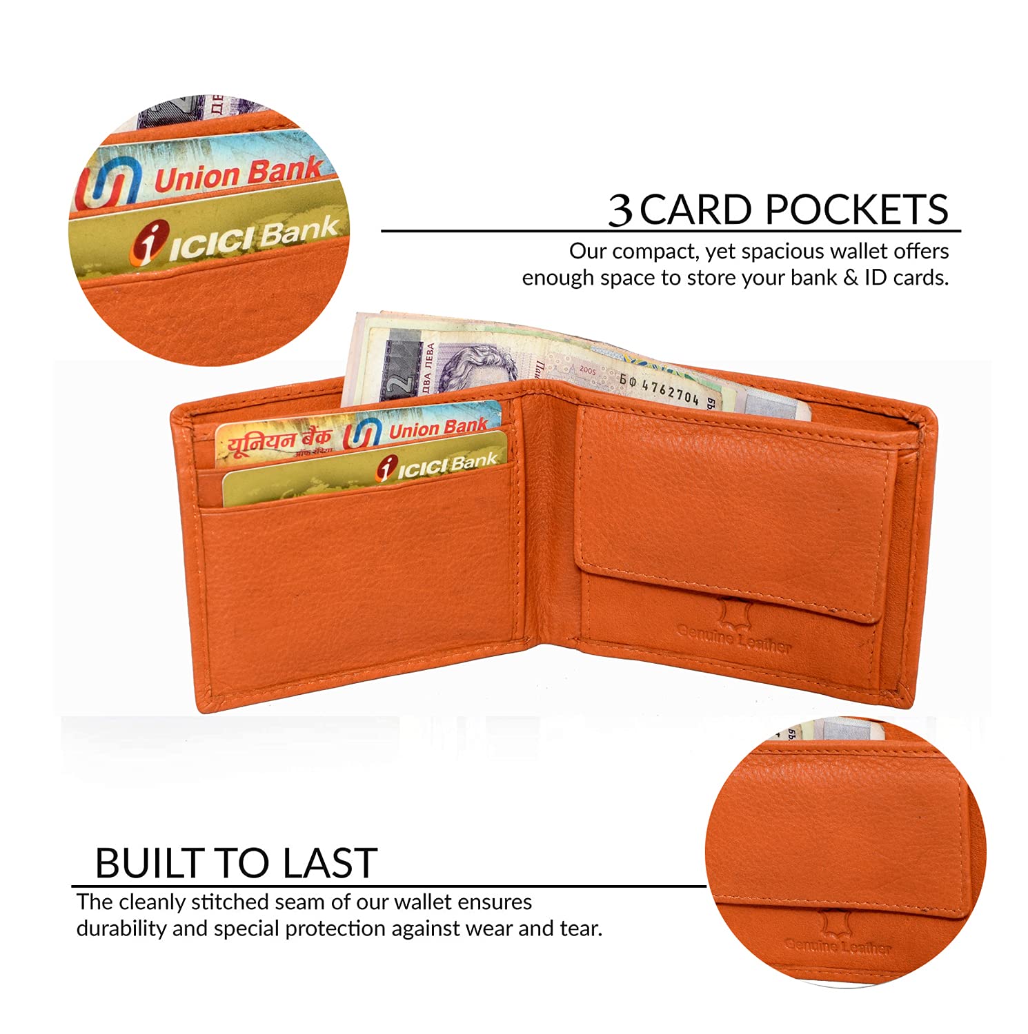 Leather Wallet - Jarrell Tan
