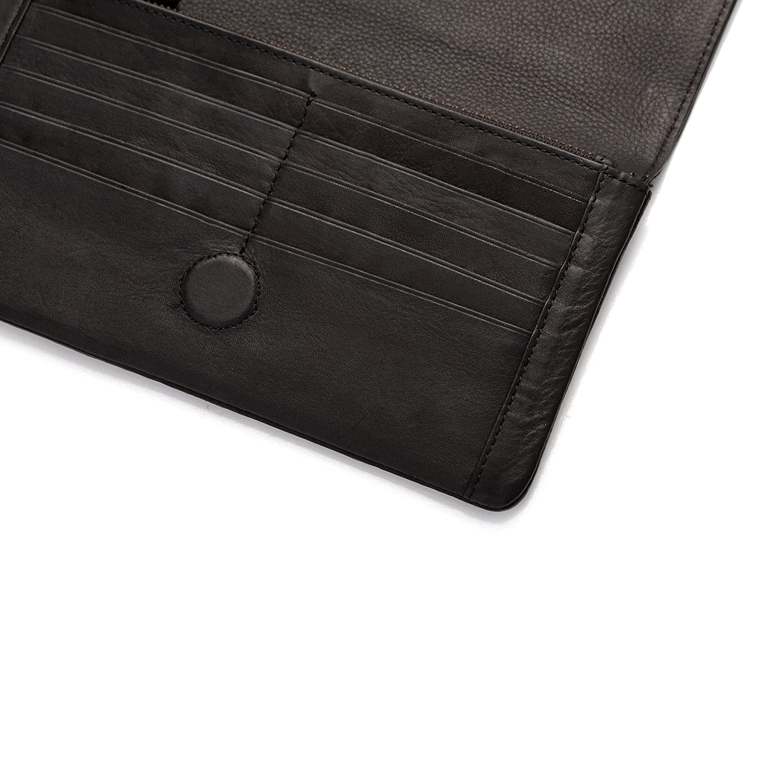 Leather Wallets - Tuna Black