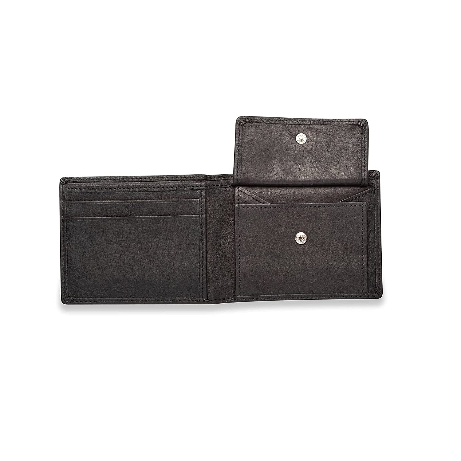 Leather Wallet - Jarrell Black Combo