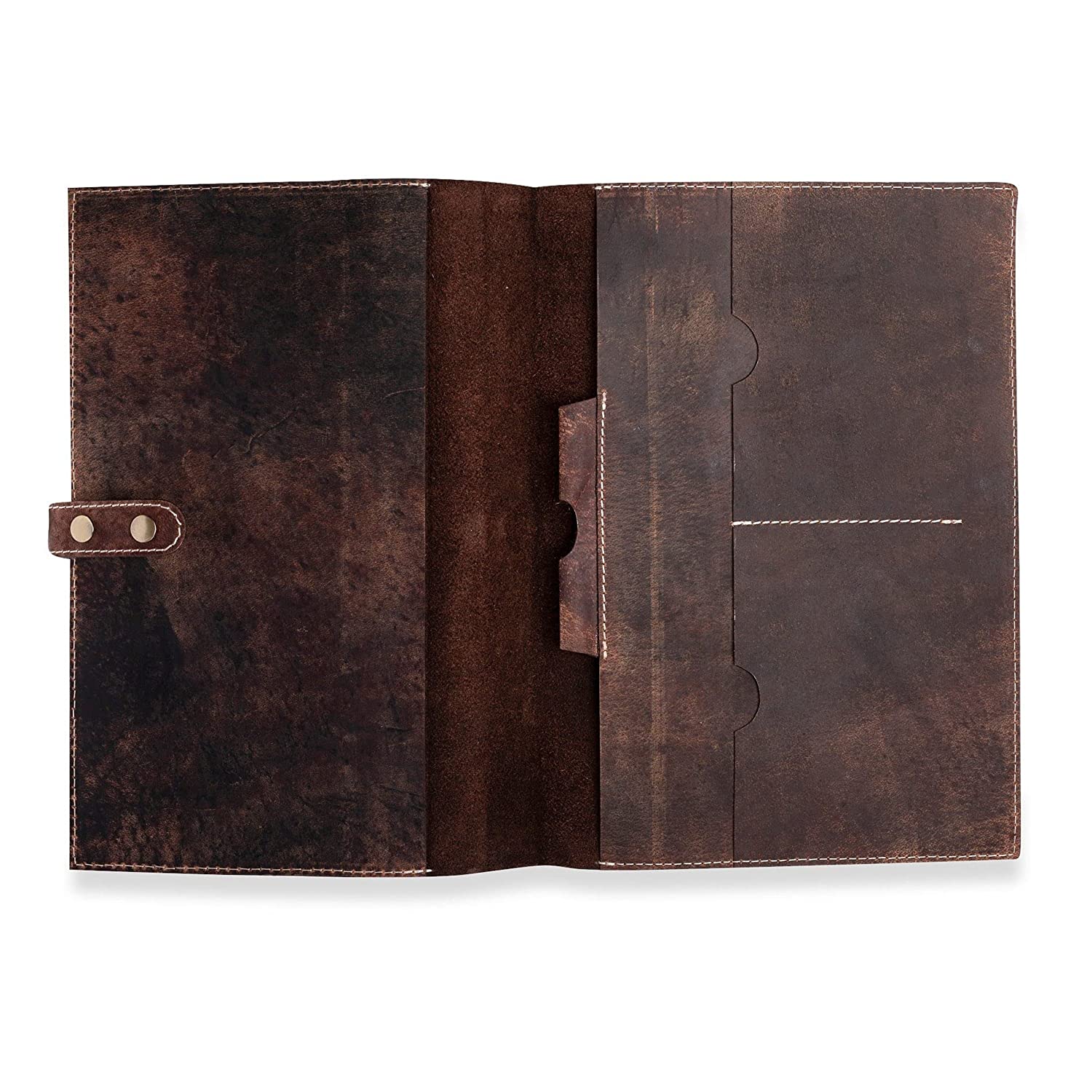 Leather A4 Notebook Cover - Queensland