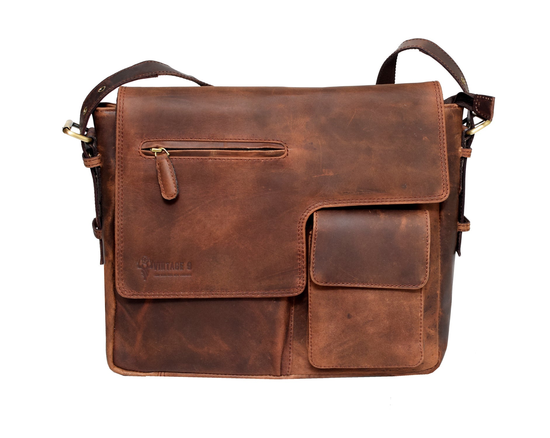 Leather Messanger Bag - Idiofa