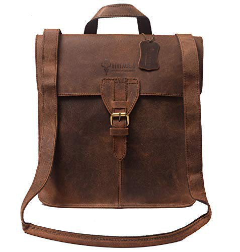 Leather Backpack - MI6