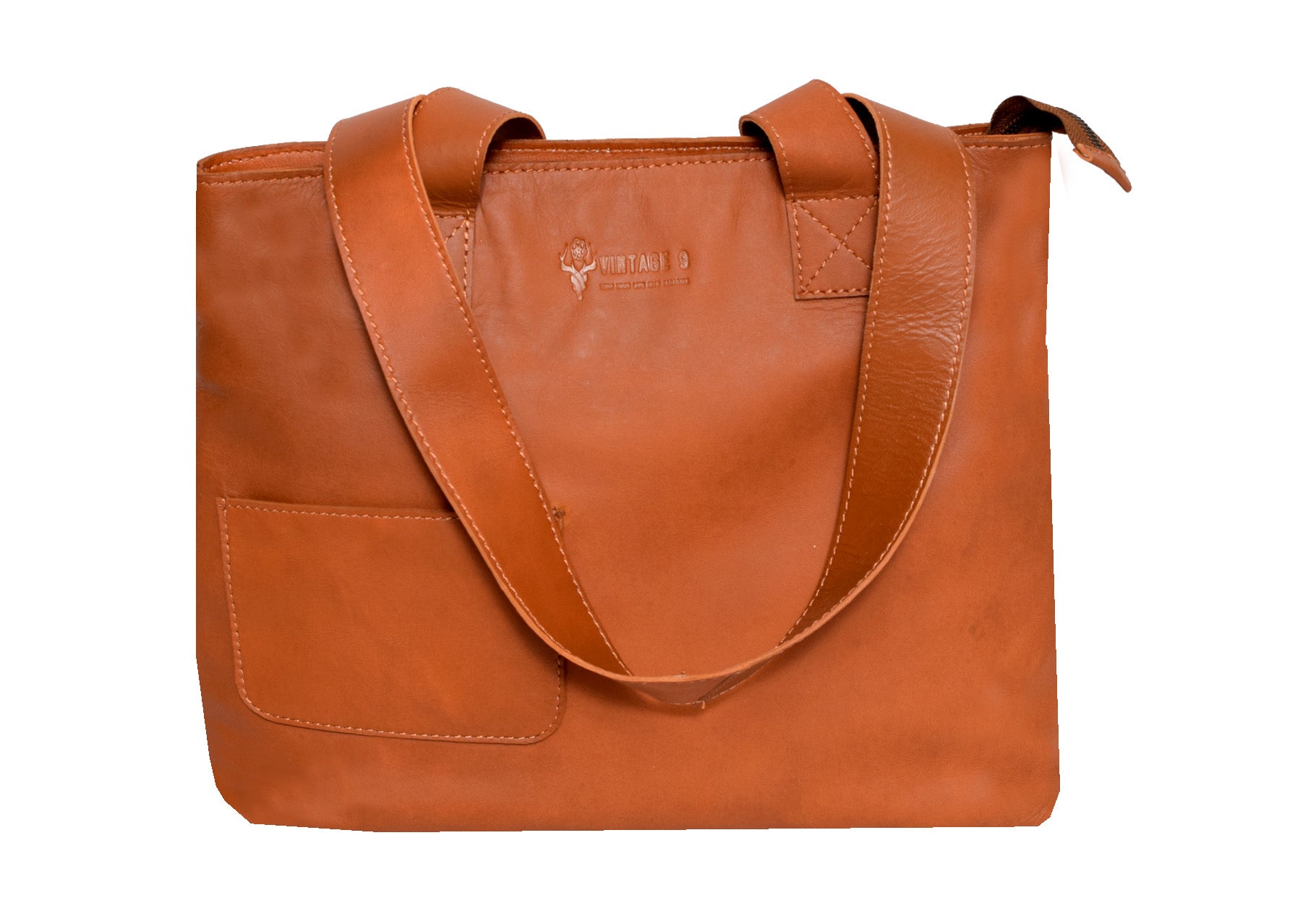 Leather Tote - Yarrow