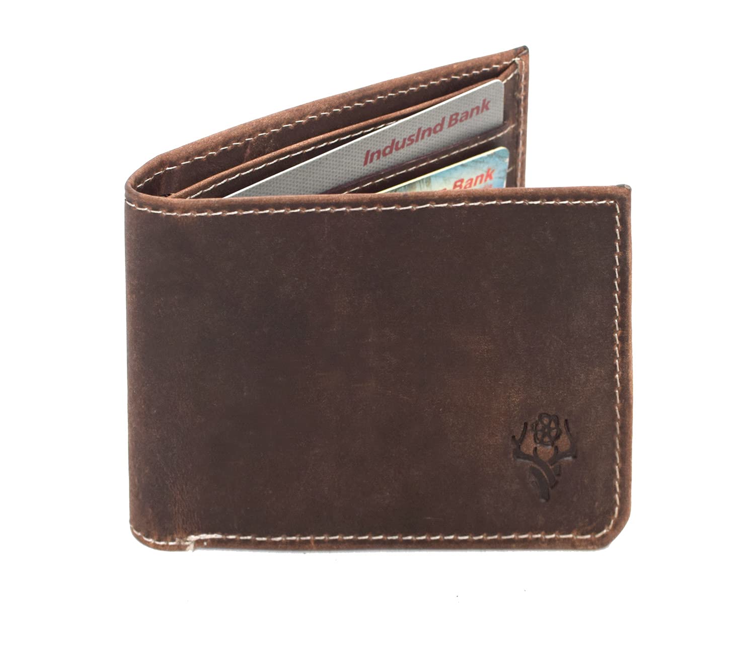 Vintage Leather Mens Wallet Slim Bi-Fold - Harrow