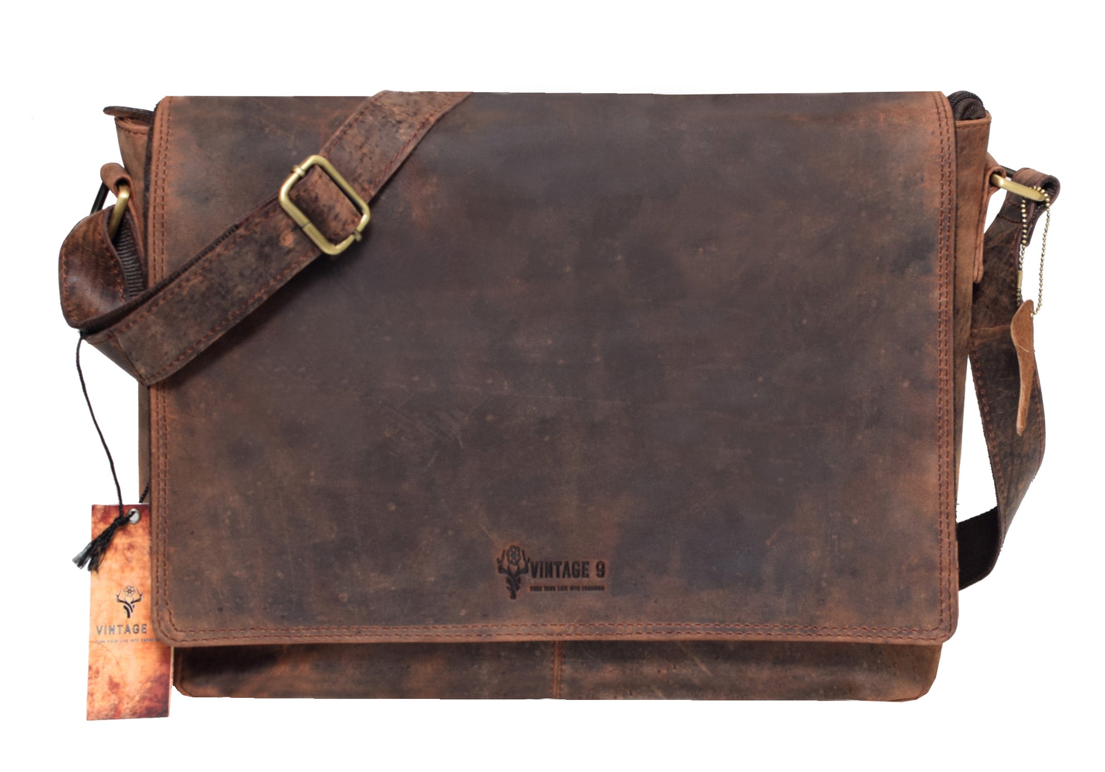 Leather Laptop Bag - Richton