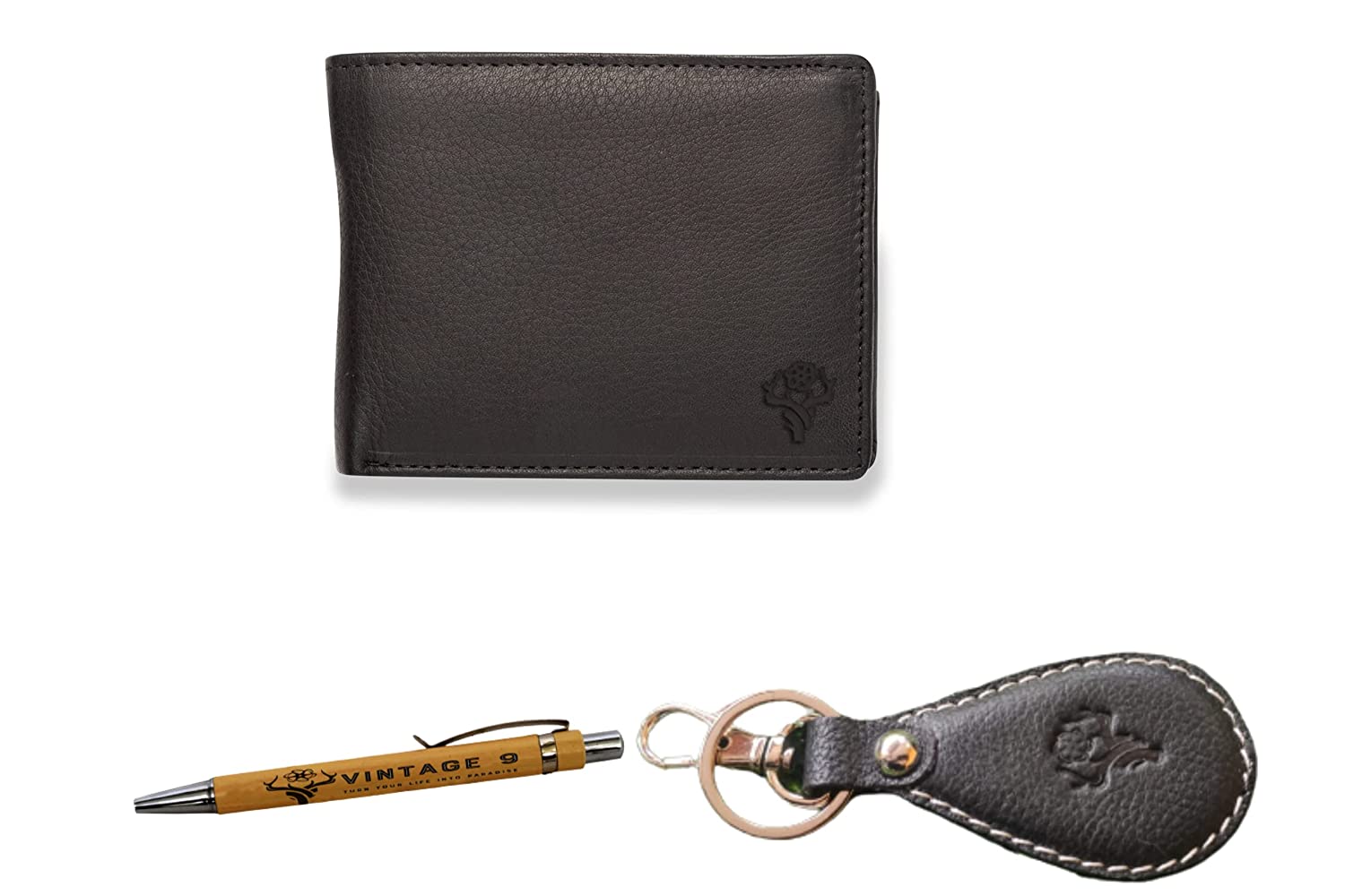 Leather Wallet - Raxton Black Combo