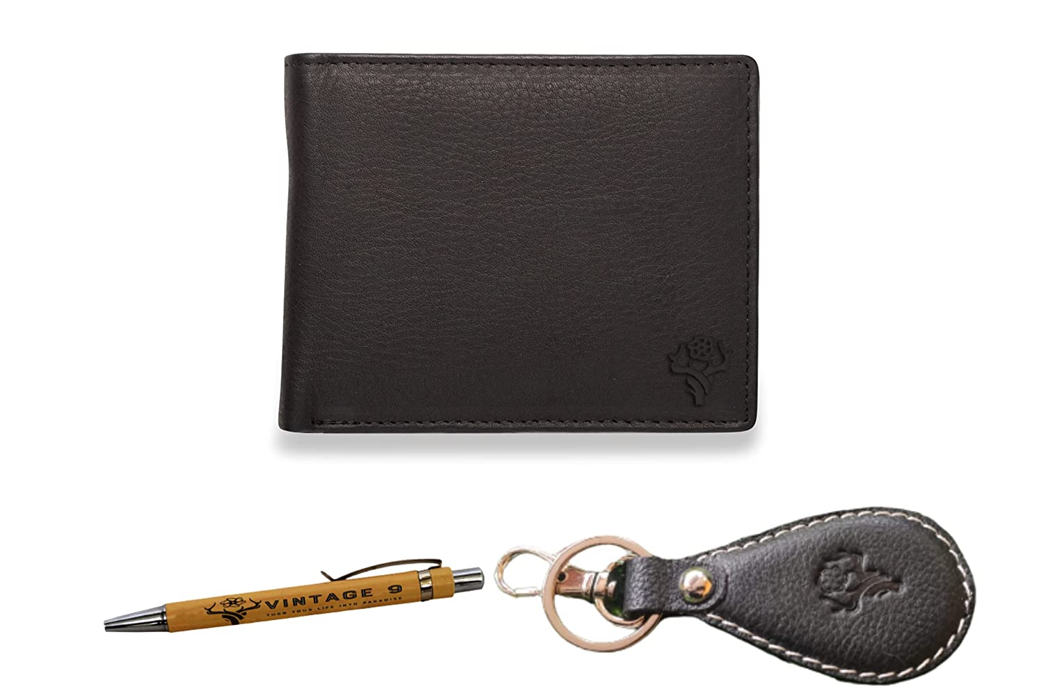 Leather Wallet - Jarrell Black Combo