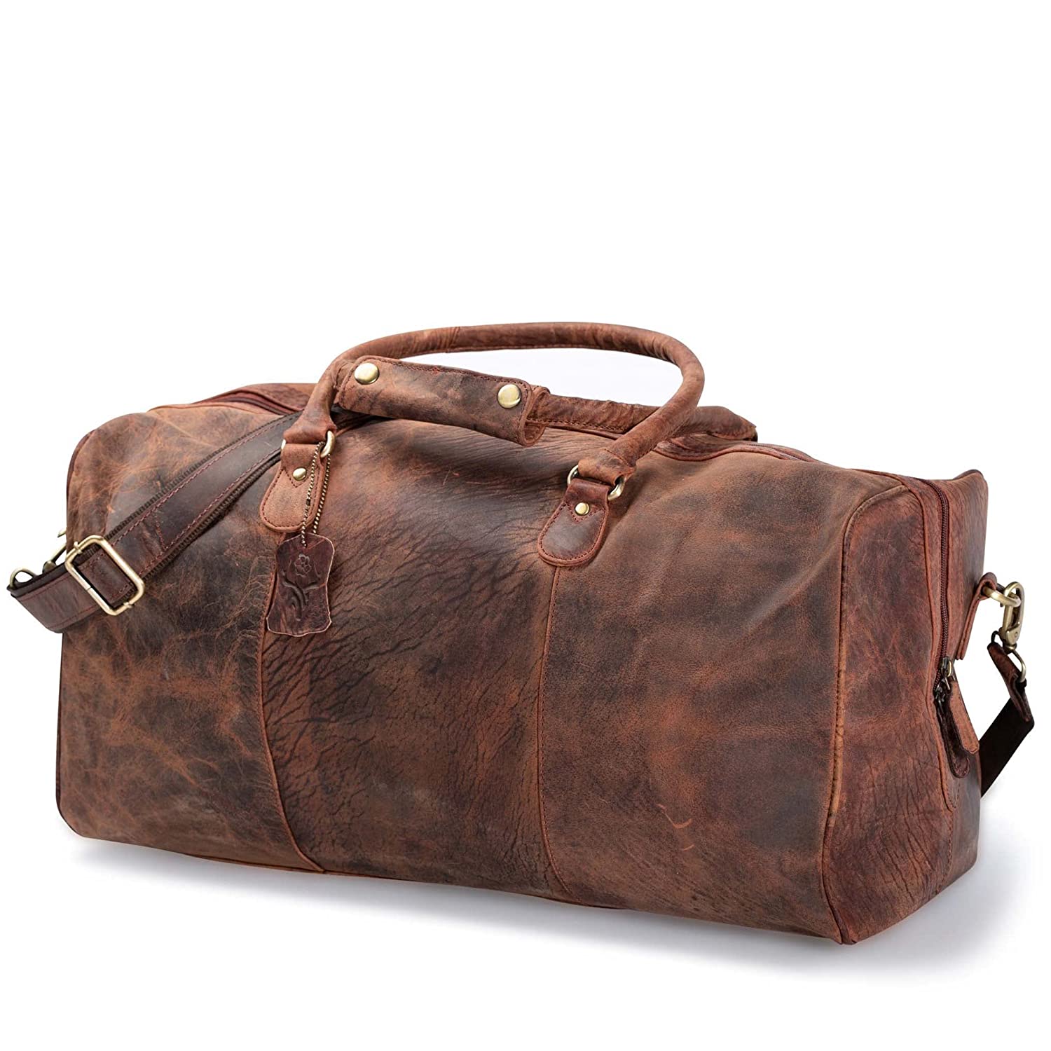 Leather Duffle Bag - Omaha