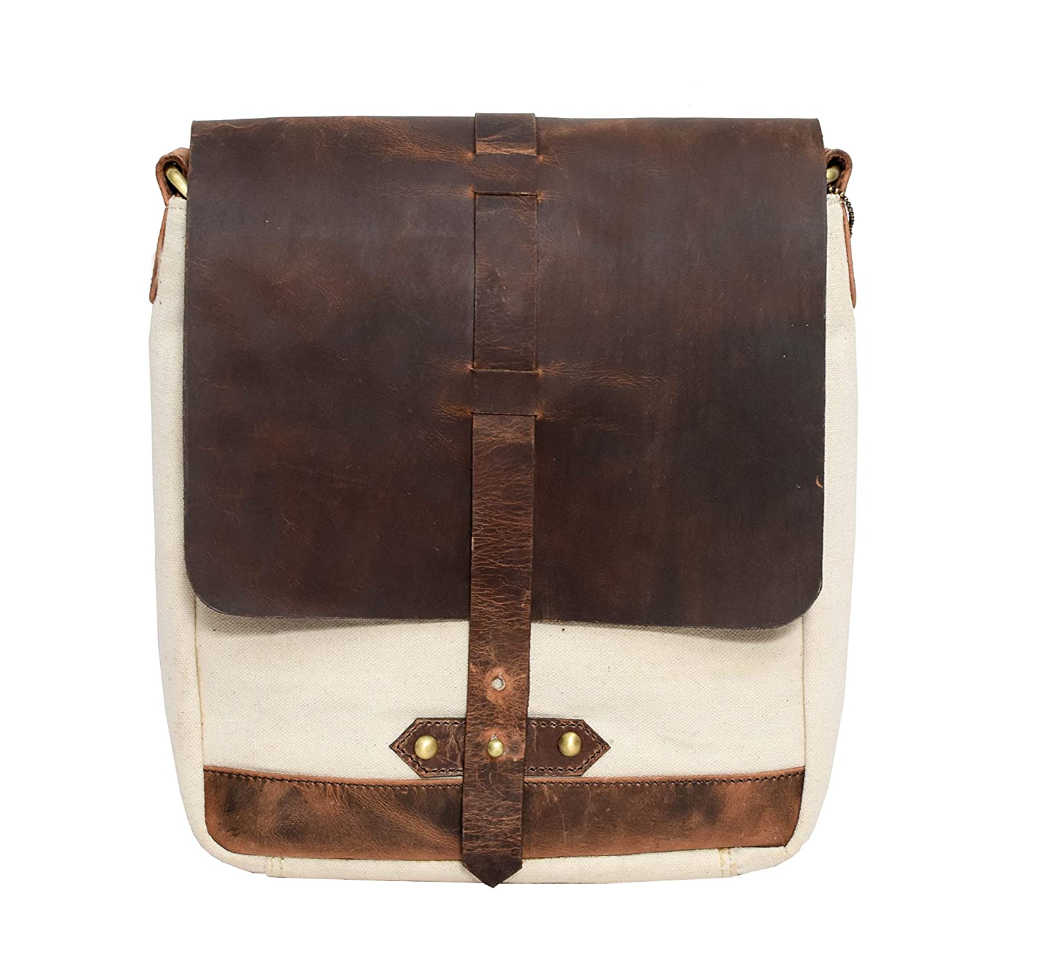 Canvas Leather Sling Bag - Dublin